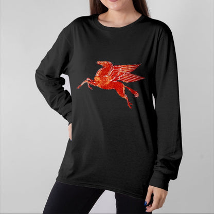 Best Horse Lover Shirt , Funny Horse UnisexT-Shirt/Hoodie/Sweatshirt HLT00 - Pegasus T-Shirt, Men, Black, 3X-Large