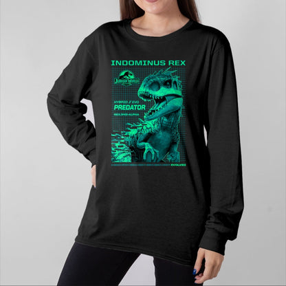 Best Dinosaur Lover Shirt, Funny Dinosaur UnisexT-Shirt/Hoodie/Sweatshirt HLT00 - Jurassic World Indominus Rex Hybrid Predator T-Shirt Small
