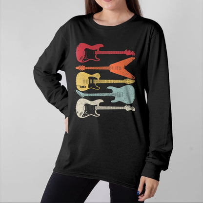 Guitar Lover Shirt, Funny Guitar UnisexT-Shirt/Hoodie/Sweatshirt HLT00 - Guitar Shirt. Retro Style Gift for Guitarist T-Shirt
