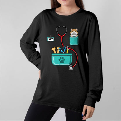 Best Doctor Shirt, Funny Doctor UnisexT-Shirt/Hoodie/Sweatshirt HLT00 - Veterinarian Costume Halloween T-Shirt