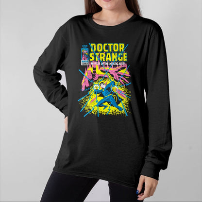 Best Doctor Shirt, Funny Doctor UnisexT-Shirt/Hoodie/Sweatshirt HLT00 - Doctor Strange - Comic Cover T-Shirt