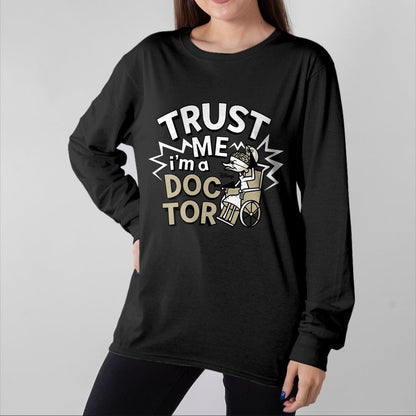 Best Doctor Shirt, Funny Doctor UnisexT-Shirt/Hoodie/Sweatshirt HLT00 - Nightmare Before Christmas - Trust Me, I_m A Doctor T-Shirt