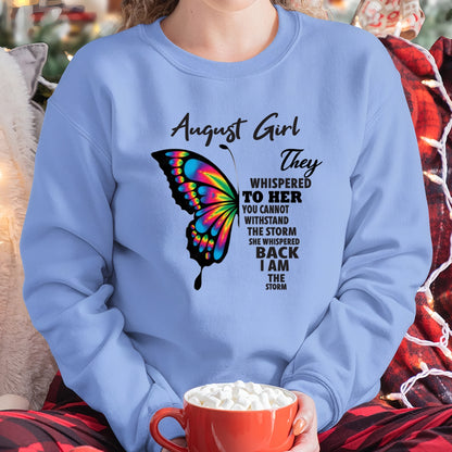 AUGUST GIRL, THEY WHISPERED TO HER YOU CANNOT WITHSTAND THE STORM SHE WHISPERED BACK I AM THE STORM – ccdi08 fma ( SKU26T-01297-08)