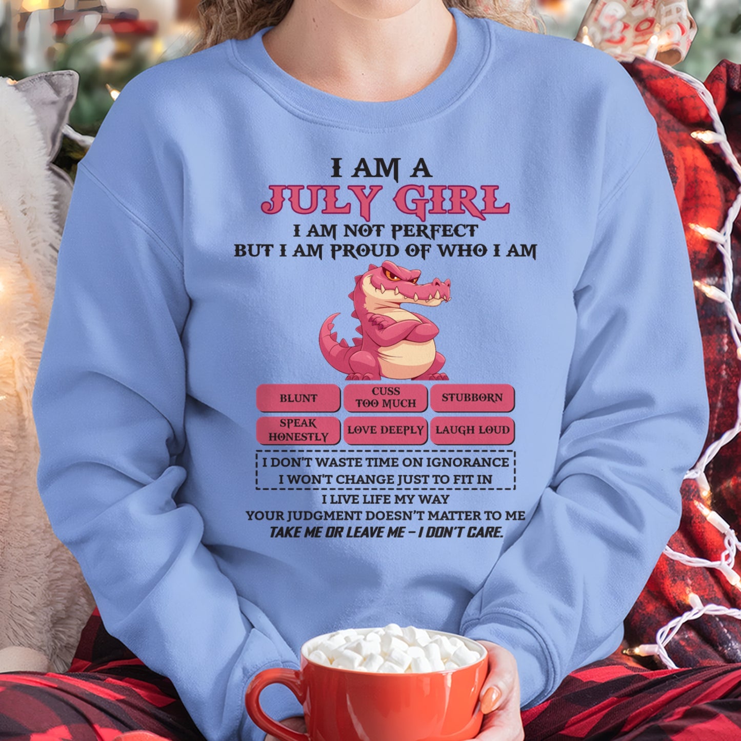 July Girl Shirt – Birthday Gift for Women - ccdi07 FMA (SKU10-80-07)