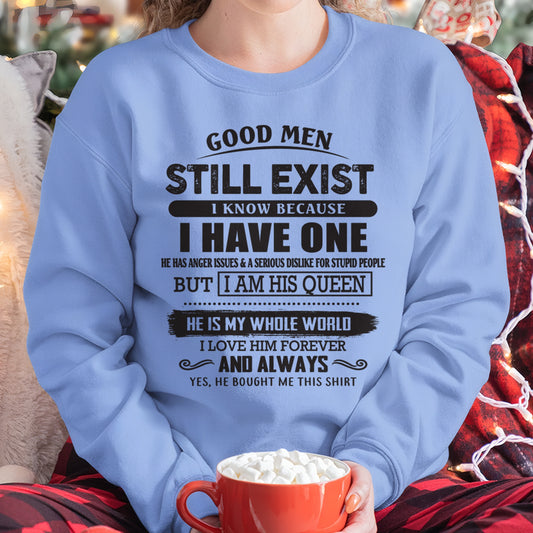 Good Men Still Exist - Perfect Gift For Your Girlfriend, Wife From Husband / Man - ccdi00 (SKU07-166-00)