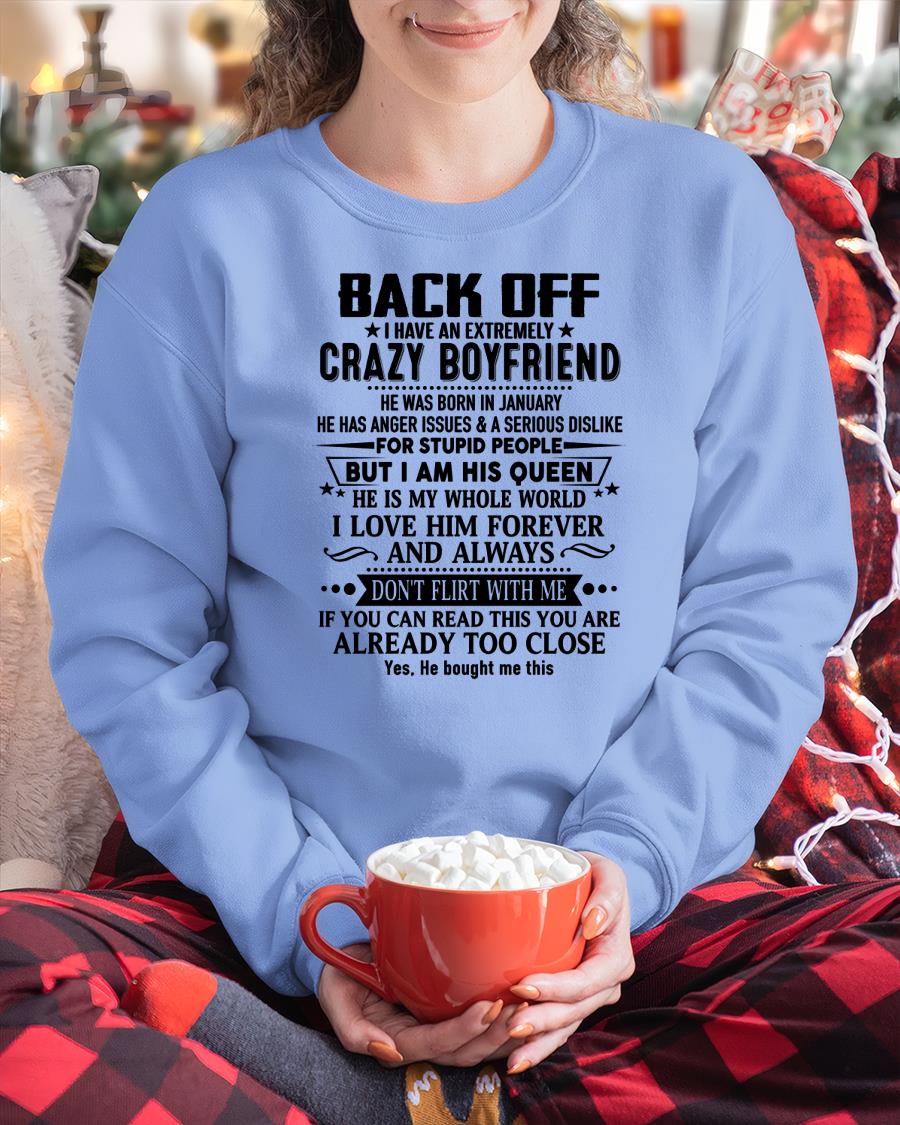 January - Back Off I Have An Extremely Crazy Boyfriend - NGHL01 (SKUT-BACKOFF-01)