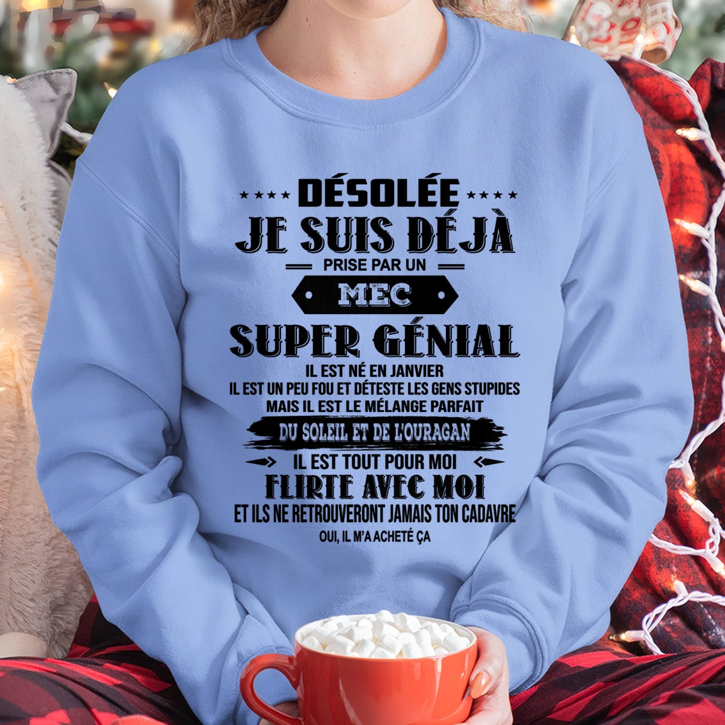 DÉSOLÉE JE SUIS DÉJÀ PRISE PAR UN MEC SUPER GÉNIAL IL EST NÉ EN JANVIER Fr01 male