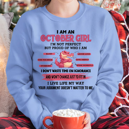 I AM A OCTOBER GIRL FMA ccdi10 (SKU09-51-10)