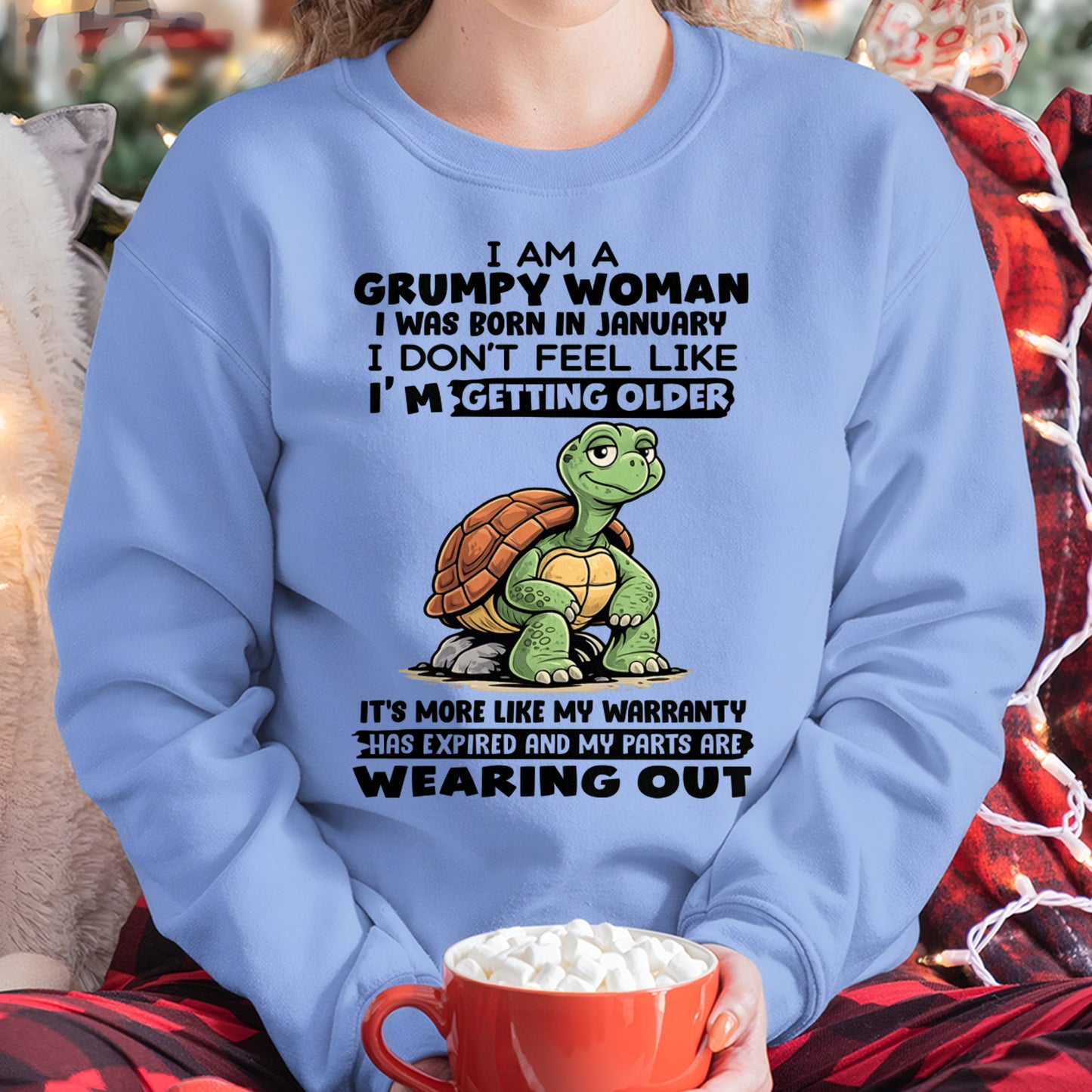 ccdi01 - Funny Grumpy Woman Shirt Born in January – Birthday Gift Idea - FMA (SKU2602-178-01)