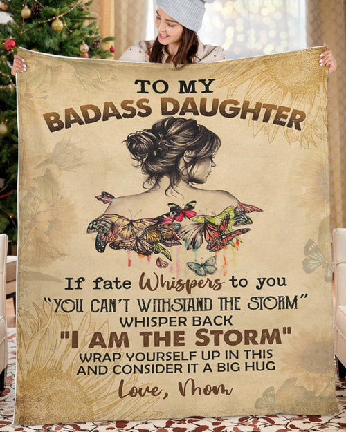 Special Gift For Your Daughter Blanket - From Mom (SKUB12-147)