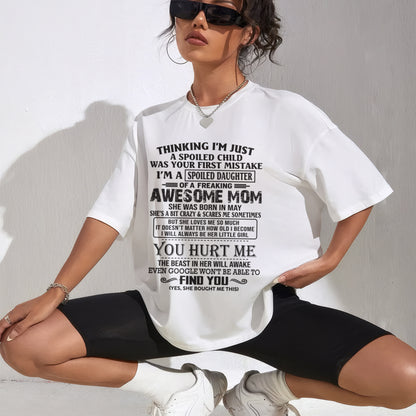 MAY - THINKING I’M JUST A SPOILED CHILD WAS YOUR FIRST MISTAKE - FROM WOMAN FMA - ccdi05 (SKU09-15-05)