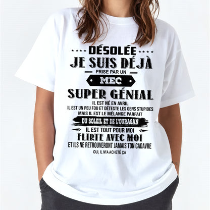 DÉSOLÉE JE SUIS DÉJÀ PRISE PAR UN MEC SUPER GÉNIAL IL EST NÉ EN AVRIL Fr04 male