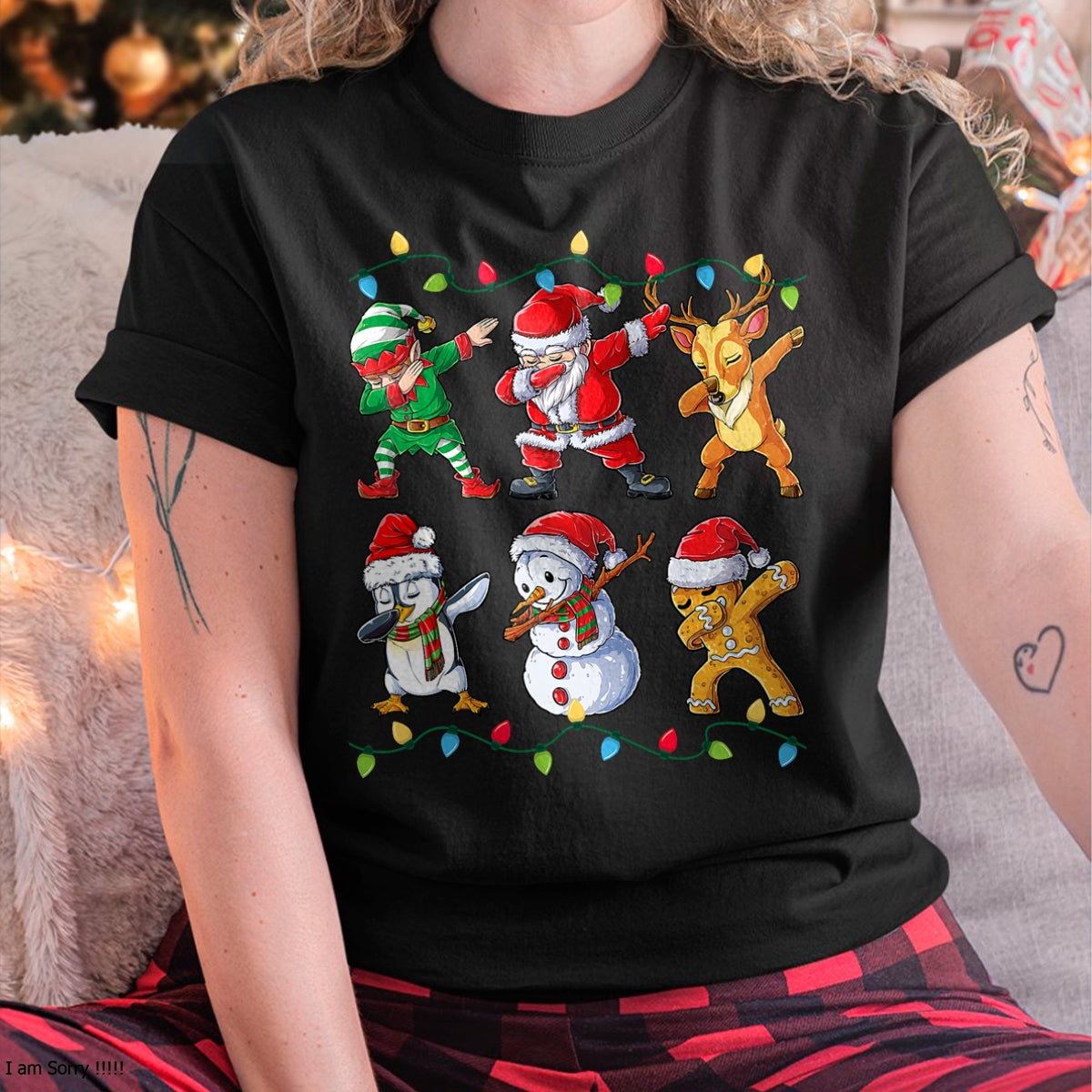 Christmas Shirts for Family, Funny christmas shirts, Christmas Unisex T-Shirt/Hoodie/Sweatshirt HLT00 - Dabbing Santa Elf Friends Christmas Boys Girls Men Xmas Dab T-Shirt