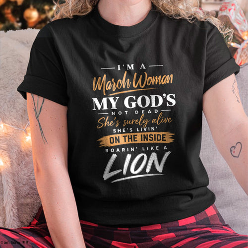 ccdi03 - I’M A MARCH WOMAN MY GOD’S NOT DEAD - FMA (SKU2608-507-03)