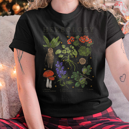 Christmas Shirts for Family, Funny christmas shirts, Christmas Unisex T-Shirt/Hoodie/Sweatshirt HLT00 - Harry Potter Herbology Plants Short Sleeve T-Shirt
