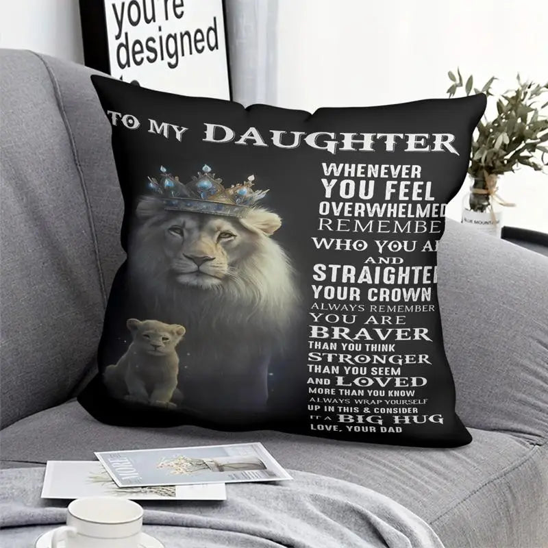 Special Gift For Your Daughter From Dad - Pillow