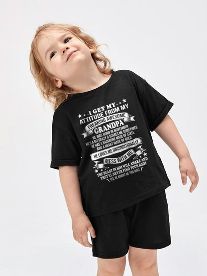 I GET MY ATTITUDE FROM MY FREAKING AWESOME GRANDPA BORN IN NOVEMBER - FROM GRANDPA ccdi11 (SKU07-161-11)