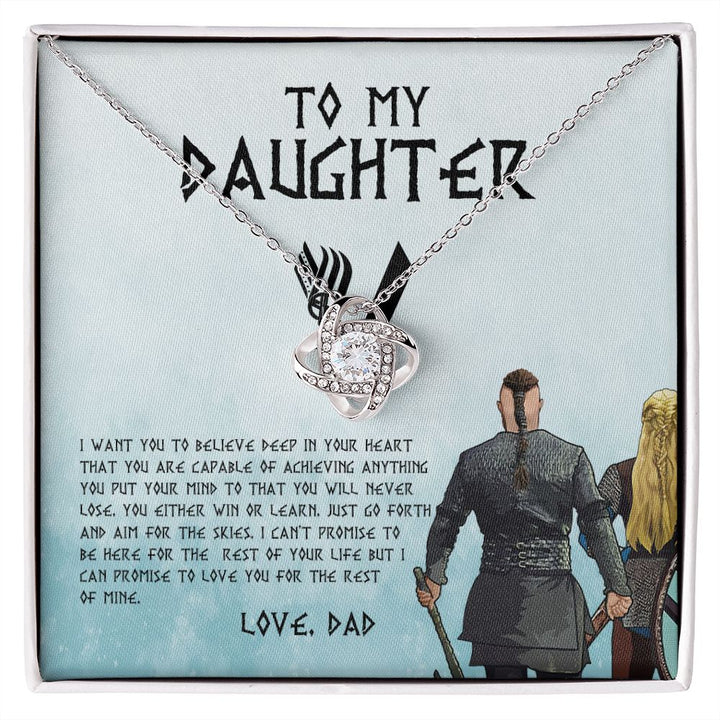 To My Daughter From Dad Necklace