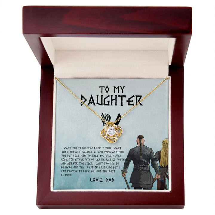 To My Daughter From Dad Necklace