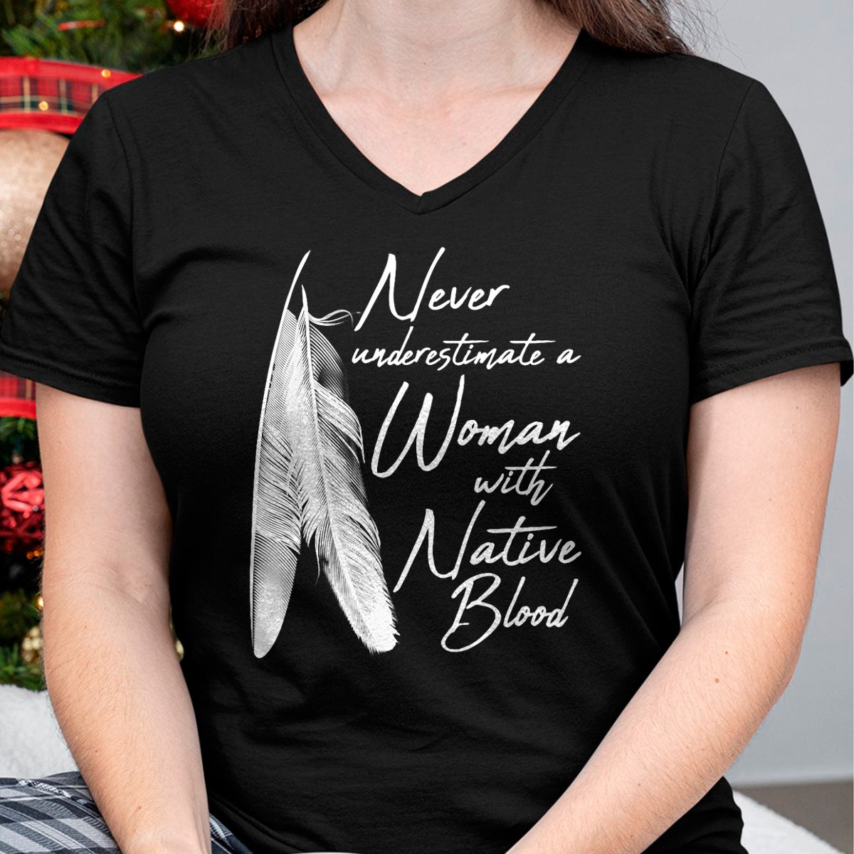 Native American T-Shirts, Vintage Native American Unisex T-Shirt/Hoodie/Sweatshirt HLT00 - Native American A Woman With Native Blood American Indian T-Shirt (1)