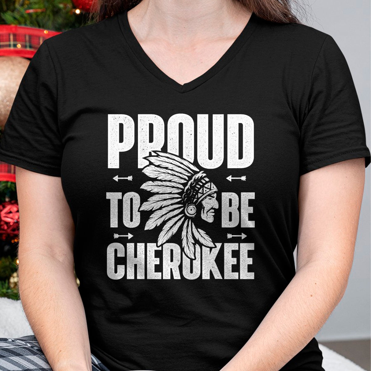 Native American T-Shirts, Vintage Native American Unisex T-Shirt/Hoodie/Sweatshirt HLT00 - Proud To Be Cherokee Native American Indian T-shirt T-Shirt