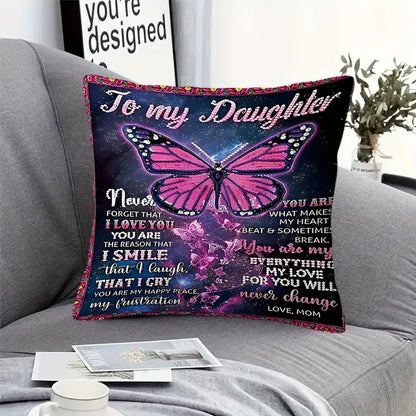 To My Daughter – A Special Gift from Mom - Pillow