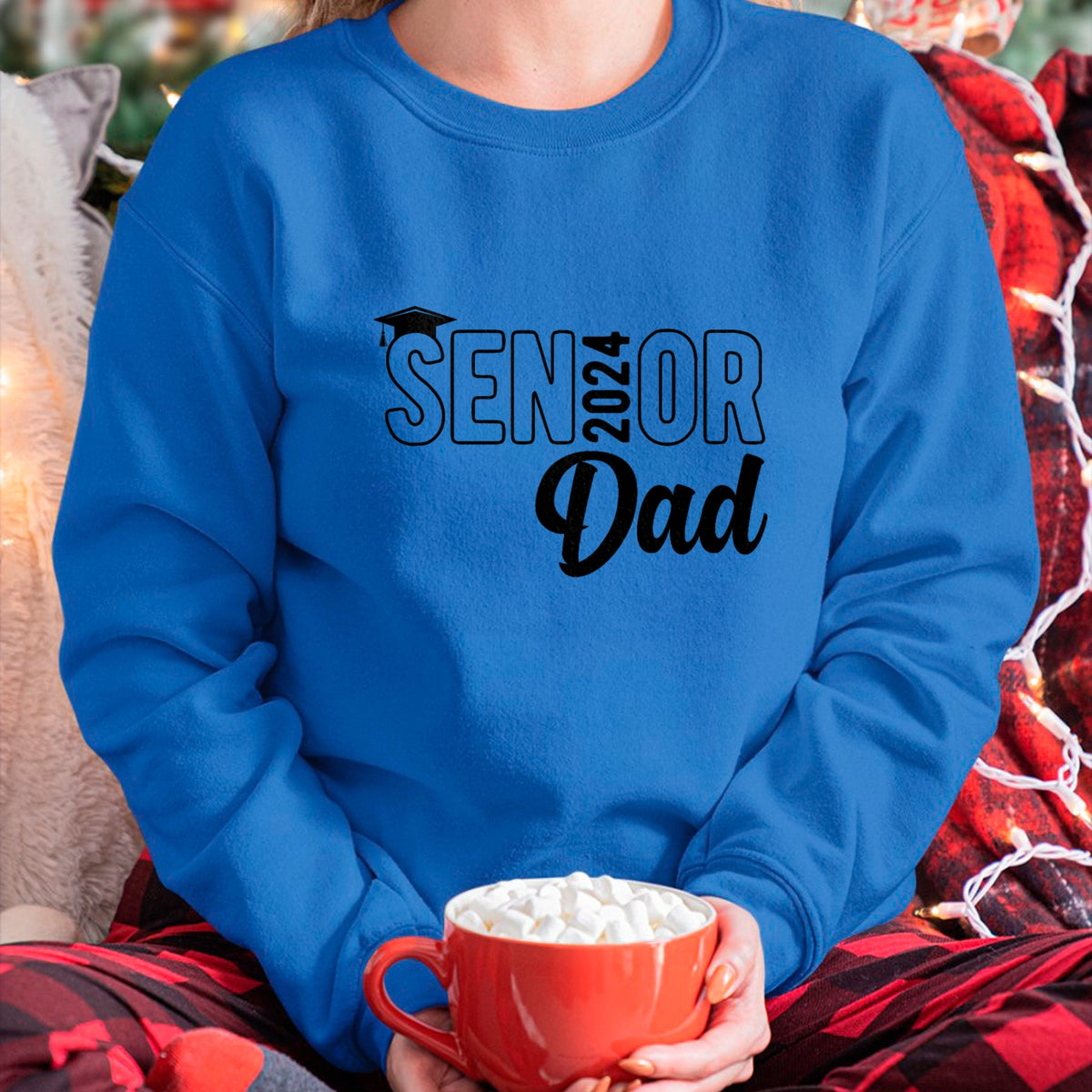 Gift for Dad Shirt, Funny Dad Unisex T-Shirt/Hoodie/Sweatshirt HLT00 – Proud Senior Dad 2024 Senior 2024 Dad Class Of 2024 Father T-Shirt