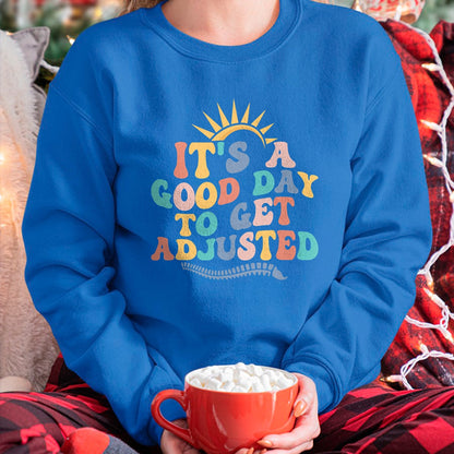 Best Doctor Shirt, Funny Doctor UnisexT-Shirt/Hoodie/Sweatshirt HLT00 - Chiropractic Adjustment Spine Outfits And Gifts It's A Good Day To Get Adjusted Chiropractor Chiropr