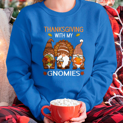 Best Thanksgiving Family Shirt , Funny Thanksgiving UnisexT-Shirt/Hoodie/Sweatshirt HLT00 - Thanksgiving Women gnome Fall Leopard Turkey Men Girls T-Shirt