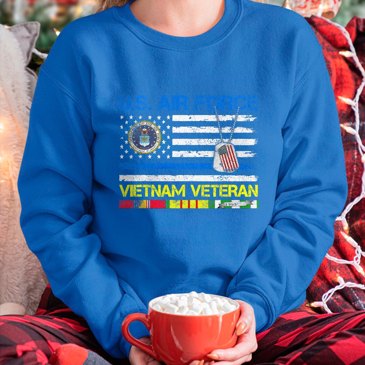 Proud Veteran Shirt, Funny Veteran UnisexT-Shirt/Hoodie/Sweatshirt HLT00 - Men U.S Air Force Vietnam Veteran, USAF Veteran Flag Vintage T-Shirt