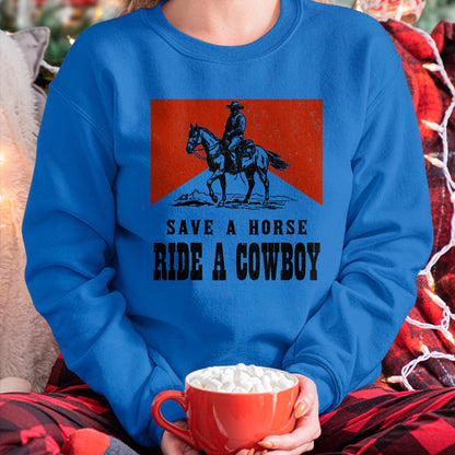 Best Farmer Life Shirt, Funny Farmer UnisexT-Shirt/Hoodie/Sweatshirt HLT00 - Vintage Western Country Save A Horse Ride A Cowboy Horseback T-Shirt