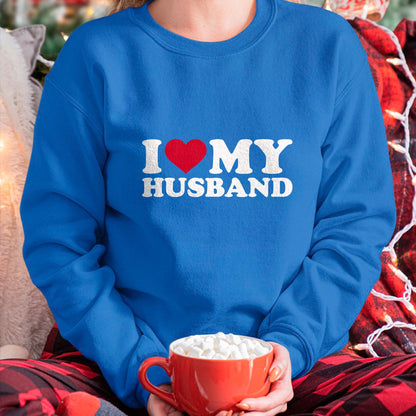 Best Wife Shirt, Wife and Husband Unisex T-Shirt/Hoodie/Sweatshirt HLT00 - I love my husband T-Shirt