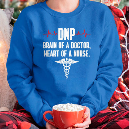 Best Doctor Shirt, Funny Doctor UnisexT-Shirt/Hoodie/Sweatshirt HLT00 - DNP Doctor of Nursing Practice Brain RN Nurse DA1 T-Shirt