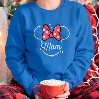 Gift for Mom Shirt, Funny Mom Unisex T-Shirt/Hoodie/Sweatshirt HLT00 - Disney Minnie Mouse Mom Head Icon Magic Mother’s Day T-Shirt