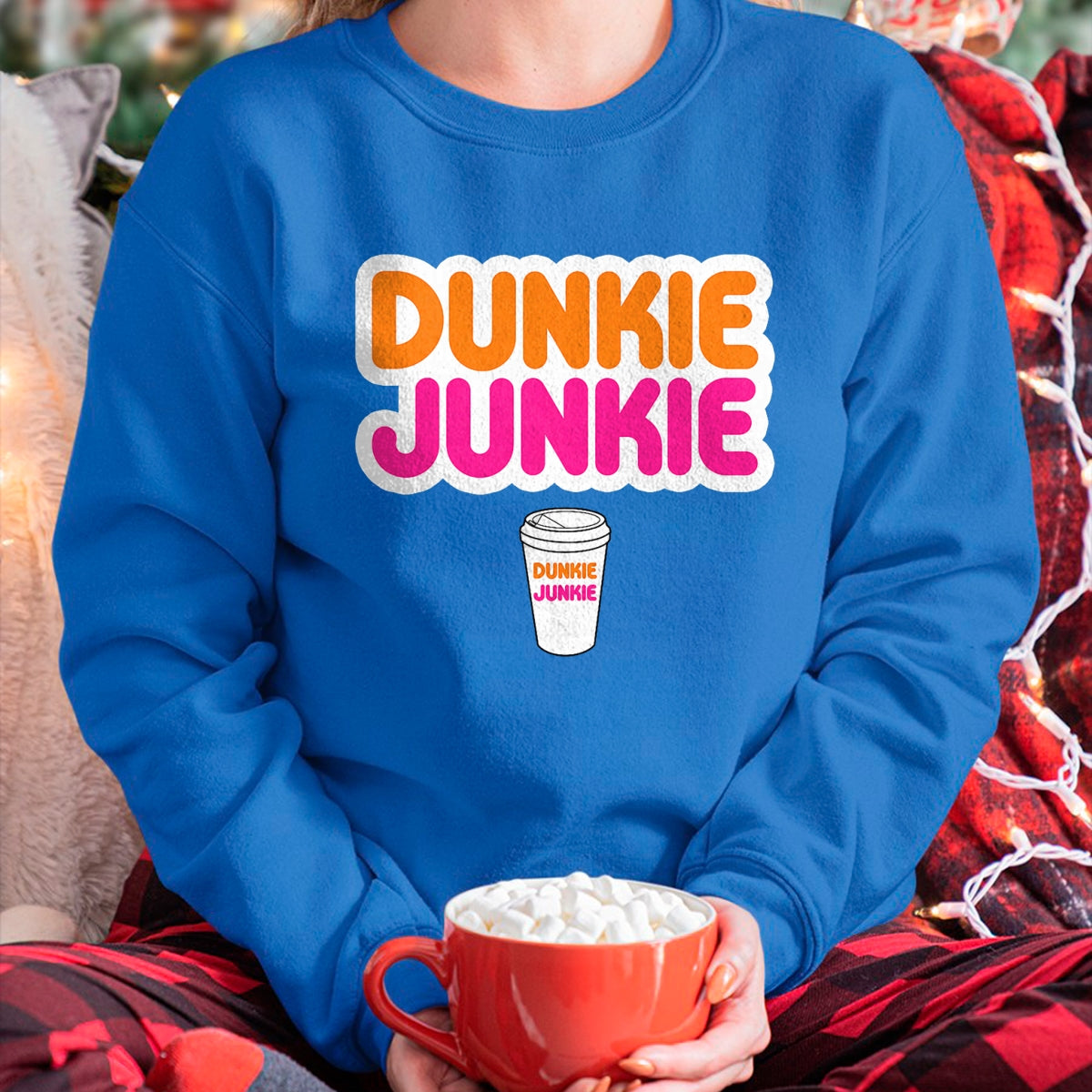 Best Thanksgiving Family Shirt , Funny Thanksgiving UnisexT-Shirt/Hoodie/Sweatshirt HLT00 - Funny Dunkie Junkie Coffee Love Funny Coffee Saying T-Shirt