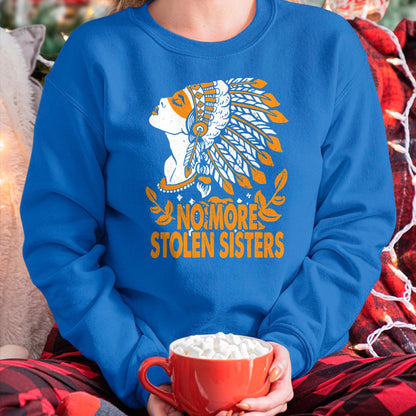 Native American T-Shirts, Vintage Native American Unisex T-Shirt/Hoodie/Sweatshirt HLT00 - Native American No More Stolen Sisters MMIW
