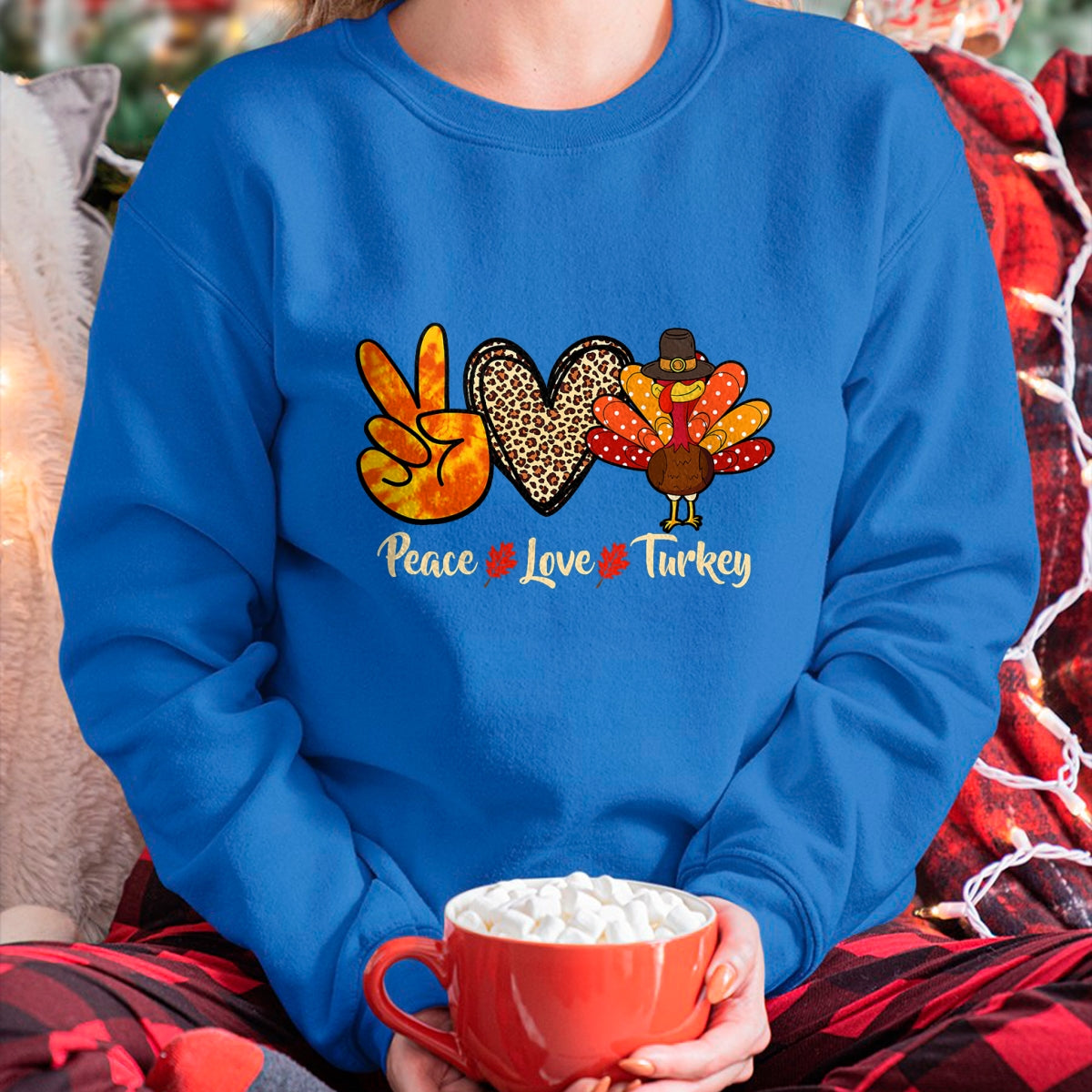 Best Thanksgiving Family Shirt , Funny Thanksgiving UnisexT-Shirt/Hoodie/Sweatshirt HLT00 - Peace Love Turkey Little Pilgrim Thanksgiving Womens Girls T-Shirt
