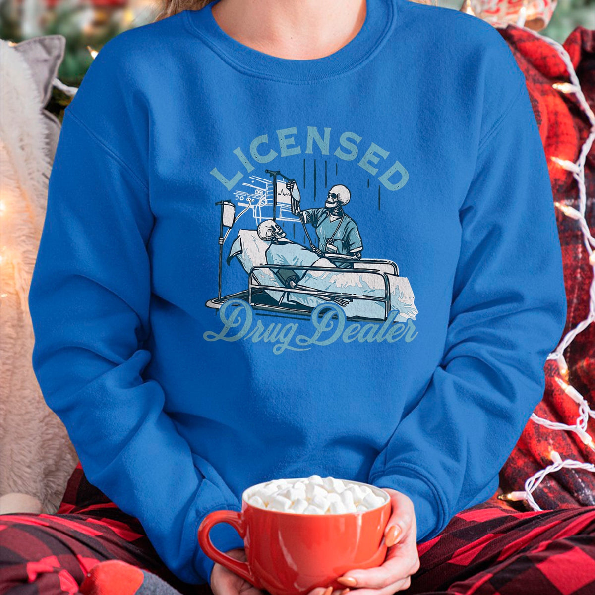 Funny Nurse Shirt, Nurse Unisex T-Shirt/Hoodie/Sweatshirt HLT00 - Licensed Drug Dealer Funny Nurse Doctor Humor Tee T-Shirt