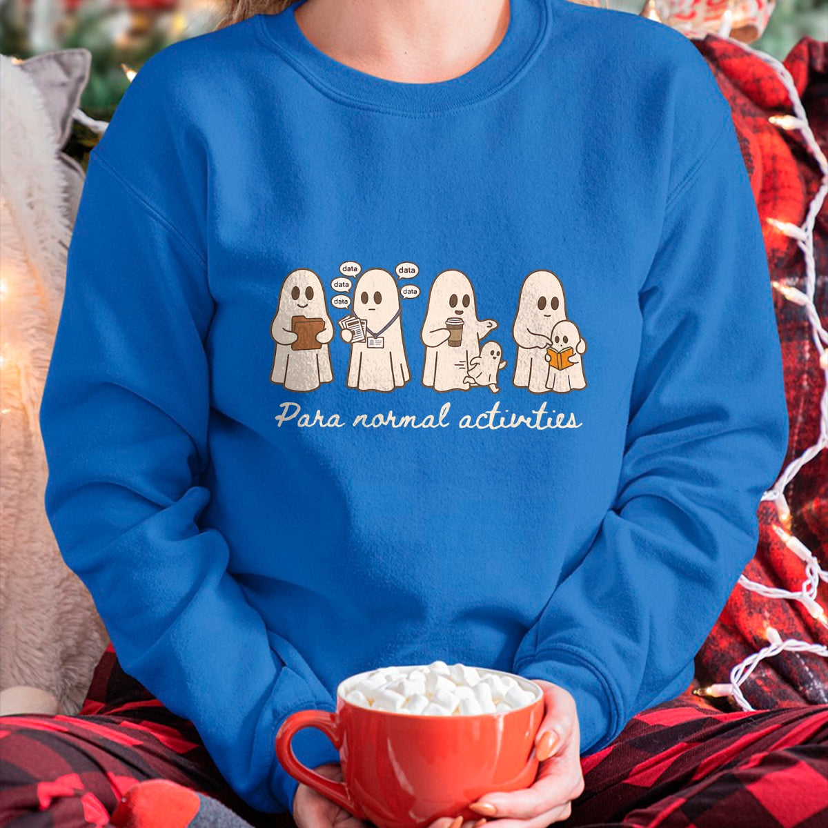 Best Teacher Shirt, Funny Teacher UnisexT-Shirt/Hoodie/Sweatshirt HLT00 - para Normal Activities SPED Teachers Ghost Fall Halloween T-Shirt (3)