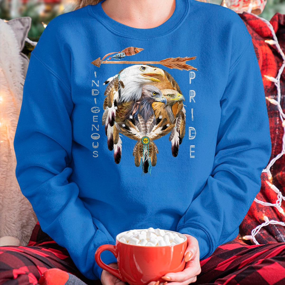 Native American T-Shirts, Vintage Native American Unisex T-Shirt/Hoodie/Sweatshirt HLT00 - Native American Indian Tribal Art T-Shirt
