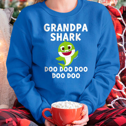 Best Grandpa Shirt, Proud Grandpa Unisex T-Shirt/Hoodie/Sweatshirt HLT00 - Pinkfong Grandpa Shark Official T-shirt T-Shirt