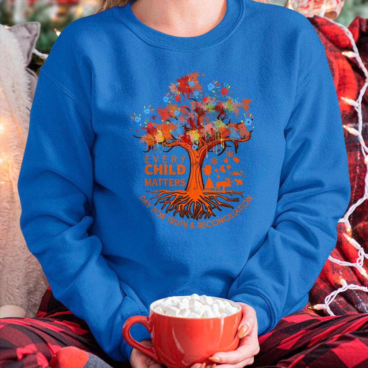 Native American T-Shirts, Vintage Native American Unisex T-Shirt/Hoodie/Sweatshirt HLT00 - Orange Unity Day Native American Every Child