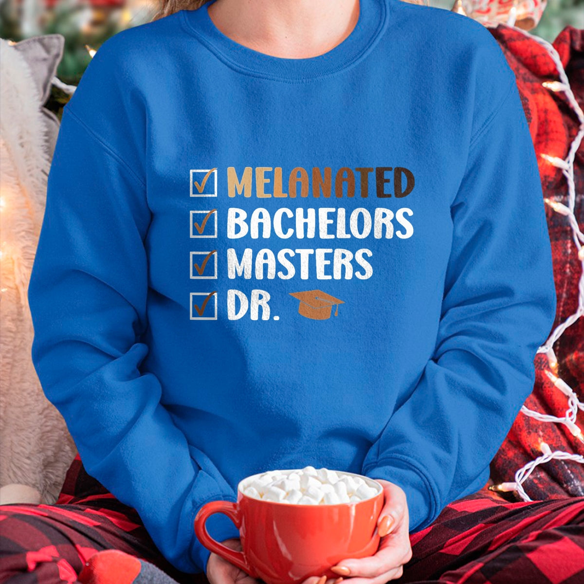Best Doctor Shirt, Funny Doctor UnisexT-Shirt/Hoodie/Sweatshirt HLT00 - MELANATED Bachelors Masters DR. Doctor Graduation T-Shirt, Men, Black, 3X-Large
