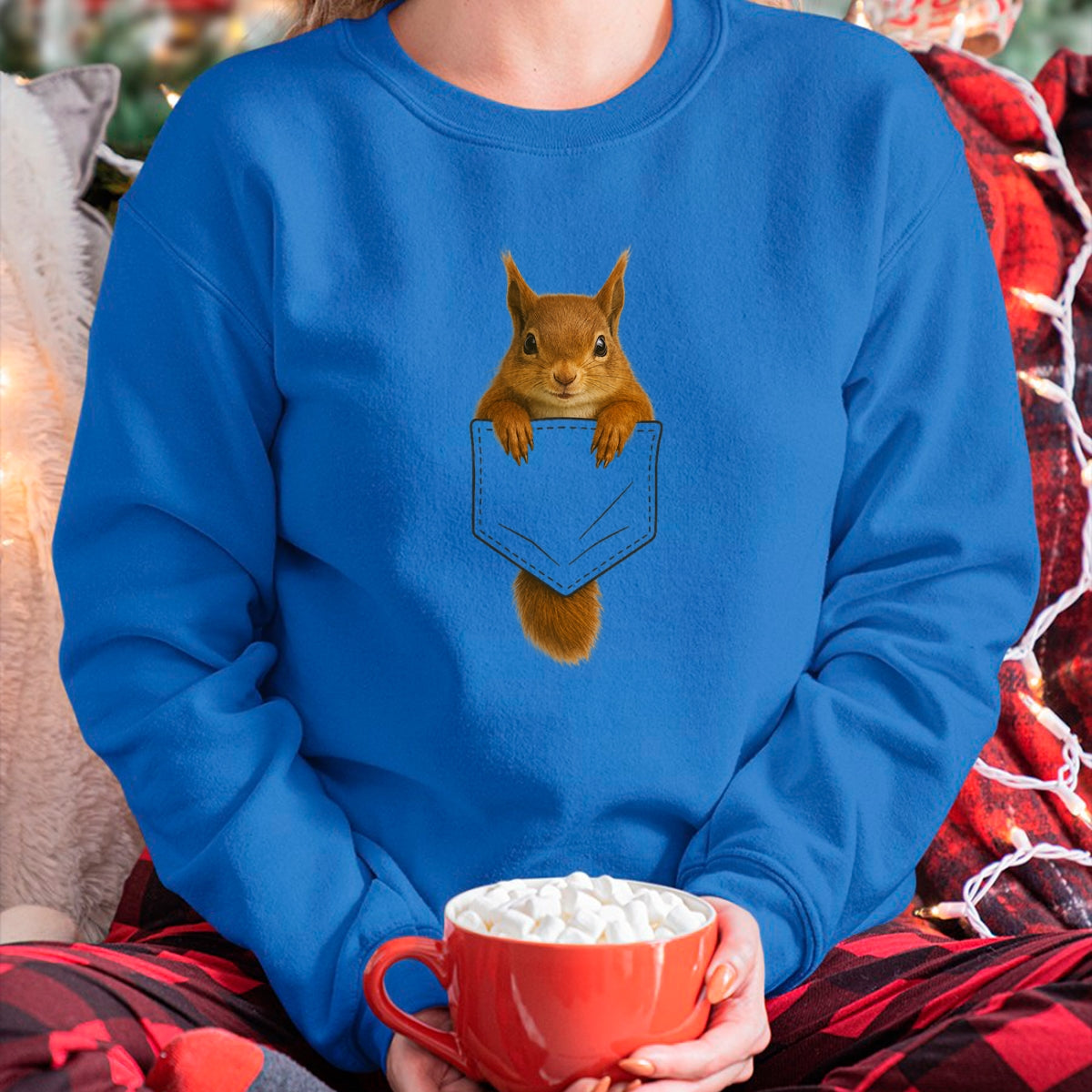 Best Thanksgiving Family Shirt , Funny Thanksgiving UnisexT-Shirt/Hoodie/Sweatshirt HLT00 - Cute Squirrel Pocket Funny Gifts for Men Women Teen Kid T-Shirt