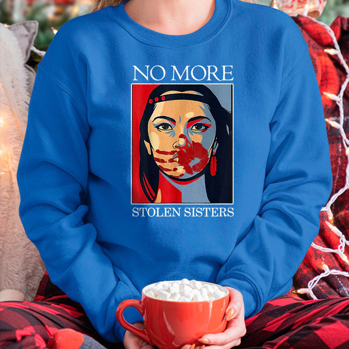 Native American T-Shirts, Vintage Native American Unisex T-Shirt/Hoodie/Sweatshirt HLT00 - Honor Awareness Native Americans No More Stolen Sisters