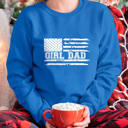 Gift for Dad Shirt, Funny Dad Unisex T-Shirt/Hoodie/Sweatshirt HLT00 – Proud Dad Of Girls Father of Girls For Dad Xmas Fathers Day T-Shirt
