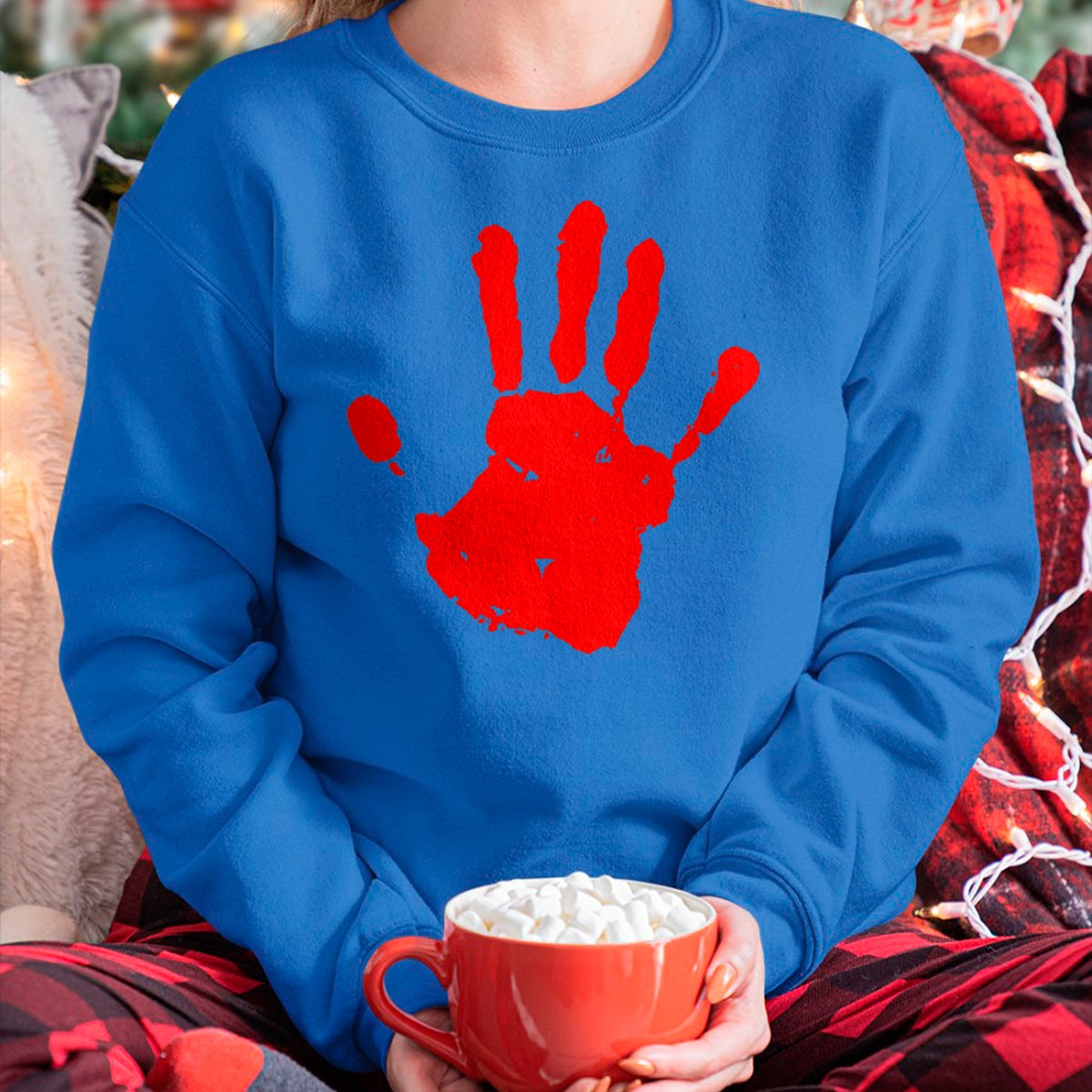 Native American T-Shirts, Vintage Native American Unisex T-Shirt/Hoodie/Sweatshirt HLT00 - Native America Stolen Sisters Red Hand T-Shirt (1)