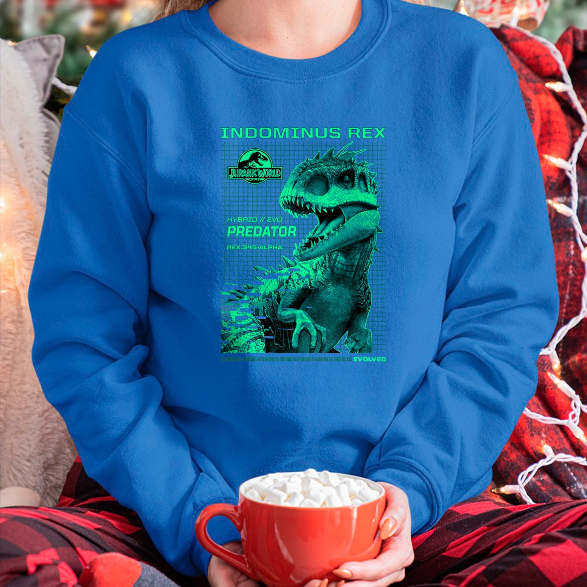 Best Dinosaur Lover Shirt, Funny Dinosaur UnisexT-Shirt/Hoodie/Sweatshirt HLT00 - Jurassic World Indominus Rex Hybrid Predator T-Shirt Small