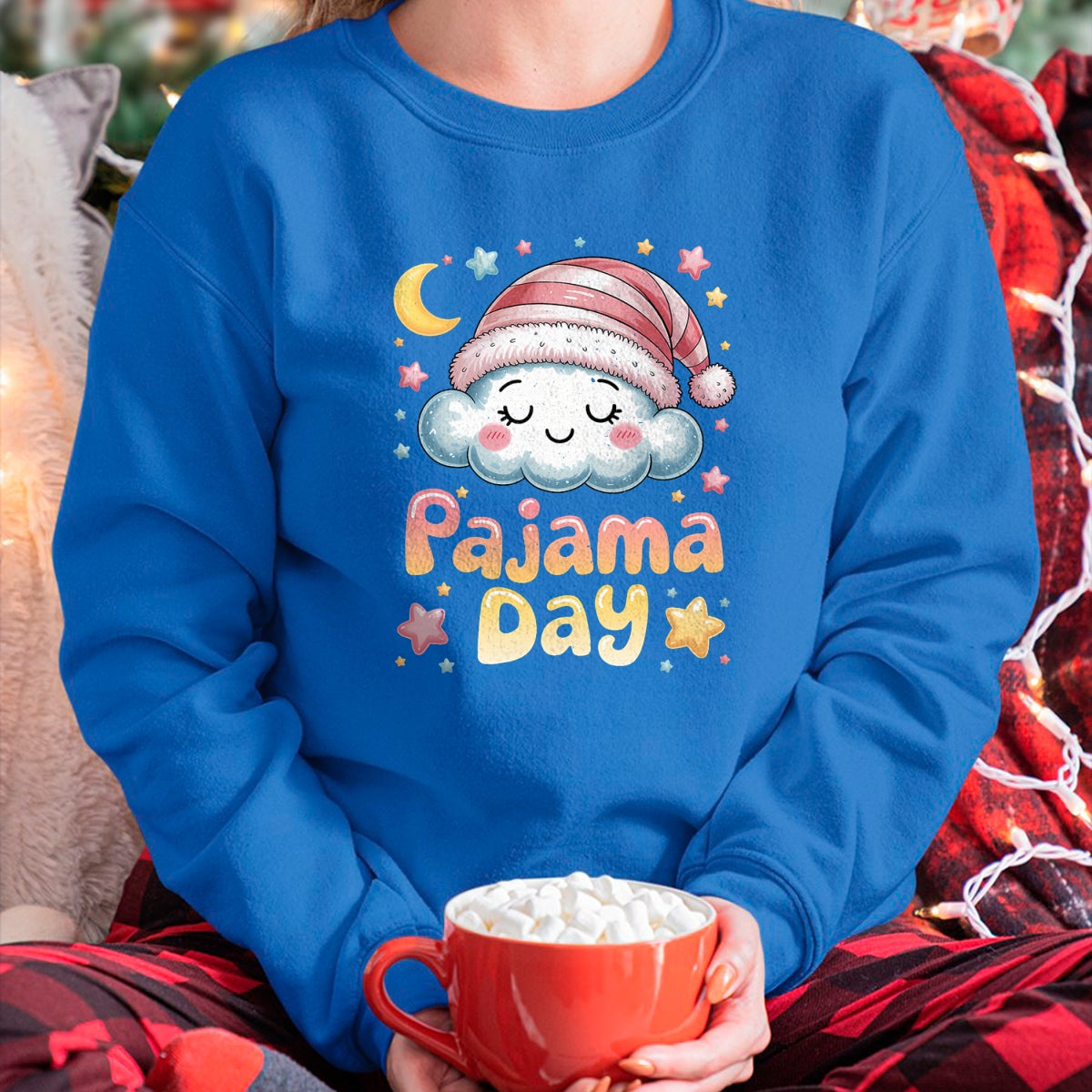 Best Teacher Shirt, Funny Teacher UnisexT-Shirt/Hoodie/Sweatshirt HLT00 - Pajama Day School Spirit Week Fun Cloud Teacher Student T-Shirt
