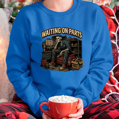 Best Mechanic Life Shirt, Funny Mechanic UnisexT-Shirt/Hoodie/Sweatshirt HLT00 - Waiting On Parts Tee Car Technician Men Auto Repair Mechanic T-Shirt